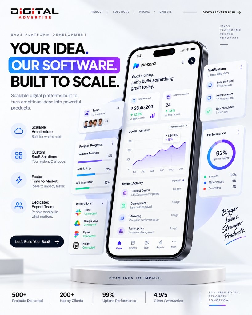 SaaS Dashboard Interface